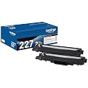 Brother Genuine TN227 High-Yield Black Toner Cartridge Twin Pack, 6,000 Pages Total, Compatible with HL-L3210CW/HL-L3230CDW