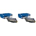 Brother Standard-Yield Color Toner Cartridge | For HL-L3210CW Series | Professional Print Quality | Environmentally Responsible | 1400 Pages Black, Pack of 4