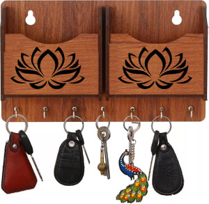 brothers creation beautiful wooden key holder for home wall decoration wood key holder