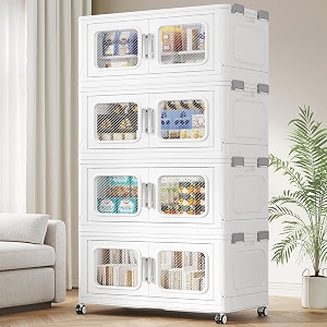 BROVIEW 600 Qt Extra Large Stackable Storage