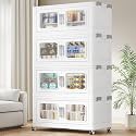 BROVIEW 600 Qt Extra Large Stackable Storage