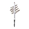 Brow Luxe Definer Pencil by Luscious Cosmetics. Sweat-Proof Eyebrow Pencil. Vegan and Cruelty Free. (Brunette)