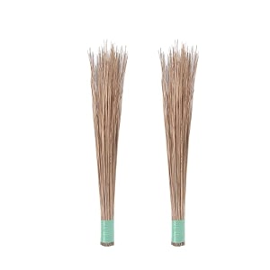 Brown Color Natural Coconut Leaf Grass Broom