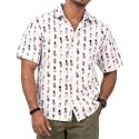 BROWN CULTURE Men39s Cotton Blend Abstract Printed