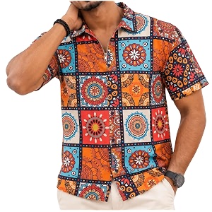BROWN CULTURE Printed Shirts for Men
