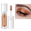 Brown Glitter Eyeshadow Liquid Chestnut Glow Shimmer Eye Shadow for Women