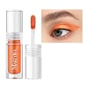Brown Glitter Eyeshadow Liquid Copper Glow Shimmer Eye Shadow for Women