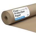 Brown Rosin Masking Paper 24" x 1992" (166 feet, 332 sq.ft.) – Thick Floor Covering (66 lb Thickness) - USA-Made Masking Paper for Painting and Construction, Surface Protection by IDL Packaging