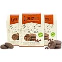 Brownie Cake Batter Cookies by Too Good Gourmet, 3-Pack, Soft &amp; Chewy Small Batch Cookies with Chocolate Chips, Premium Treats for Parties, Gifts, Snacks