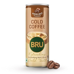 bru cold coffee classic coffee can 220 ml for refreshing bold taste with indulgent amp intense coffee notes creamy texture best served ice-cold