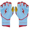 BRUCE BOLT Signature Series Long Cuff Batting Gloves - Pro-Athlete Collection - Adult & Youth Sizes