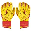 BRUCE BOLT Signature Series Long Cuff Batting Gloves - Pro-Athlete Collection - Adult &amp; Youth Sizes