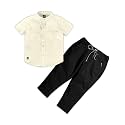 BRUCEWANE Kids Shirt And Trouser Combo Set