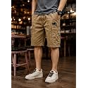 Brulry Men39s Shorts Cotton Casual Shorts