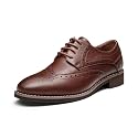 Bruno Marc Women's Formal Wingtip Brogue Oxfords