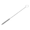 Brush Research 84 Spiral Twist Brush, Stainless Steel 302, Single Stem, 1/4" Diameter, 0.004" Wire Diameter, 6" Shank Length, 8" Length, Hand Brush (Pack of 3)