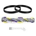 JEDELEOS Brush Roll Belts Replacement for Bissell 2252 2253 2254 22543 2255 2256 2258 2489 24899 1327 1333 Cleanview Swivel Pet Crosswave Vacuum Cleaner Replace Part 1611230, 1604545 and 1600159