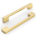Brushed Gold Cabinet Pulls and Handles, 6.3 Inch, 10 Pack
