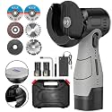 ZFULVO Cordless Angle Grinder Brushless Kit 19500rpm Cutting and Grinding
