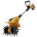 Brushless Cordless Tiller Cultivator Compatible with Dewalt 20V Max Battery