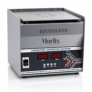 brushless laboratory centrifuge machine  3500 rpm digital clinical centrifuge  8 tube swing rotor  microprocessor based blood separation machine for lab prp amp medical use