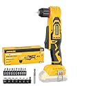 Brushless Right Angle Drill Compatible with DeWalt 20V Battery (No Battery)
