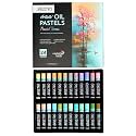 BRUSTRO Artist Oil Pastels Set of 24 (Pastel Tones) | Ideal for Drawing, Layering, Shading, Illustration on Paper, Canvas Board for Professionals, Fine Art Students