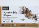 BRuSTRO Artists Alcohol Ink Paper,24 Sheets, 300 Micron, Unrulled, A5, 234 gsm Drawing Paper