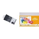 BRUSTRO Based Fineliner - Set of 6 (Black) Artists Watercolour Paper