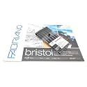 BRUSTRO Combo Professional Pigment Based Fineliner Black Archival Waterproof UV Resistant Ink with Bristol Glued Block A4, 20 Sheets-Set of 6