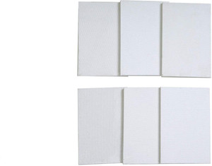 brustro cotton medium grain canvas board set of 6