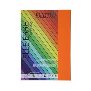 brustro elle erre coloured card stock craft paper a4 size 220 gsm terra bruciata colour pack of 18 sheets burnt umber shadeideal for schoolsposter artists with pastelcharcoalcalligraphypen