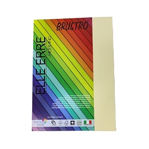 brustro elle erre coloured card stock craft paper a4 size 220 gsm onice colourpack of 9 sheetsonyx beige shadeideal for schoolsgraphic designersposter artists with pastelcharcoalcalligraphypen