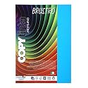 Fabriano Copytinta Coloured Craft Paper A4 Size, 80 GSM, (60 sheets), Bright Blue Shade (AZZURRO) | Ideal for photocopies, laser, prints, fax, dividers, covers, collages, craft, school, office