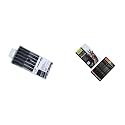 BRUSTRO Pigment Based Fineliner - Set of 6 (Black) Neon Pencils Set of 12