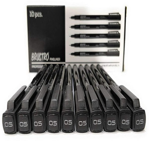 brustro professional pigment based fineliner pen