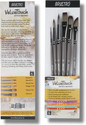 BRuSTRO VelveTouch Artist brushes for Watercolor, Gouache, Acrylics and oil Brush