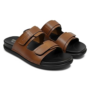 bruton men39s adjustable toe ring wedge sandals  buckle strap cushioned wedge footwear  lightweight amp stylish casual slip-on sandals for daily wear travel amp outdoor use