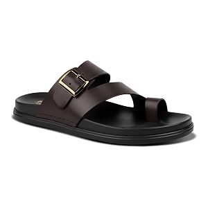 bruton men39s adjustable toe ring wedge sandals  buckle strap cushioned wedge footwear  lightweight amp stylish casual slip-on sandals for daily wear travel amp outdoor use