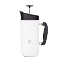 BruTrek by Planetary Design | BaseCamp French Press | 48 fl.oz - White