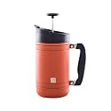 BruTrek by Planetary Design | BaseCamp French Press | 32 fl.oz - Red Rock