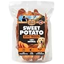BRUTUS &amp; BARNABY Dried Sweet Potato Dog Treats &amp; Chews, Full Slices, 8 oz