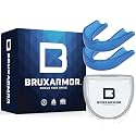 BruxArmor Custom Fit Mouth Guard for Sleep and Grinding, 2-Pack, Blue