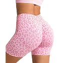 BRXL Scrunch Butt Lifting Shorts for Women V Back Seamless 5" High Waist Workout Gym Compression Spandex Impact Shorts
