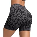 BRXL Scrunch Butt Lifting Shorts for Women V Back Seamless 5" High Waist Workout Gym Compression Spandex Impact Shorts