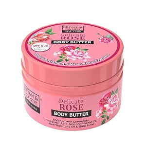 bryan amp candy delicate rose body butter ph55 skin friendly  48hrs moisturization  100 vegan