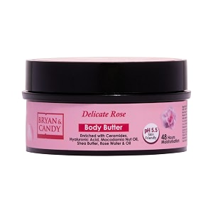 bryan amp candy delicate rose body butter ph55 skin friendly  48hrs moisturization  100 vegan