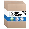 Bryco Goods Chipboard Sheets 8.5" x 11" - 200 Sheets, 22-Point, Made in USA