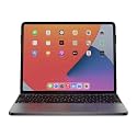 Brydge Pro+ Wireless Keyboard with Trackpad for iPad Pro 12.9-inch (2020 & 2018) | Aluminum Wireless Bluetooth 5.0 Keyboard | Long Battery Life | (Space Gray)