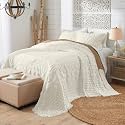BrylaneHome Cotton Georgia Chenille Bedspread